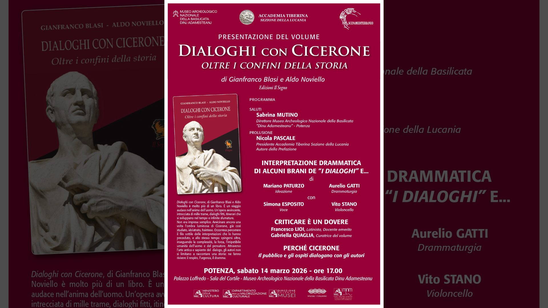 Dialoghi con Cicerone al MANP